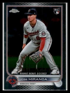 2022 Topps Chrome Update #USC6 Jose Miranda NM - Bild 1 von 2