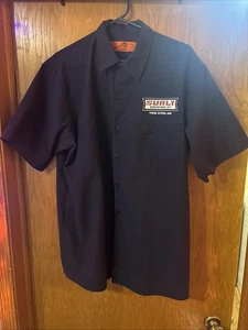 Surly Brewing Co Hemd rot Kap Knopfleiste XL Brauerei Lieferung Arbeit Bier - Bild 1 von 7