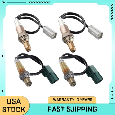 For 2007-2013 Nissan Armada Infiniti QX56 5.6L V8 4x Up+Downstream Oxygen Sensor Foto 1 de 4