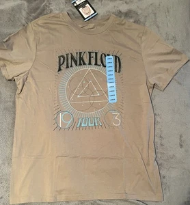 PINK FLOYD Herren T-Shirt weiches Band Logo steilgrau Größe Large NEU - Bild 1 von 6