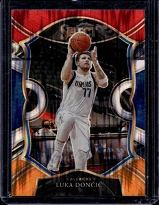 2020-21 Panini Select #15 Luka Doncic Red White Orange Flash - Imagen 1 de 2