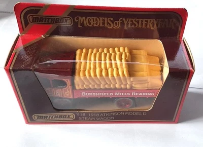 Matchbox Models of Yesteryear Y-18 1918 Atkinson Model Steam Wagon sc.1:43 - Immagine 1 di 4