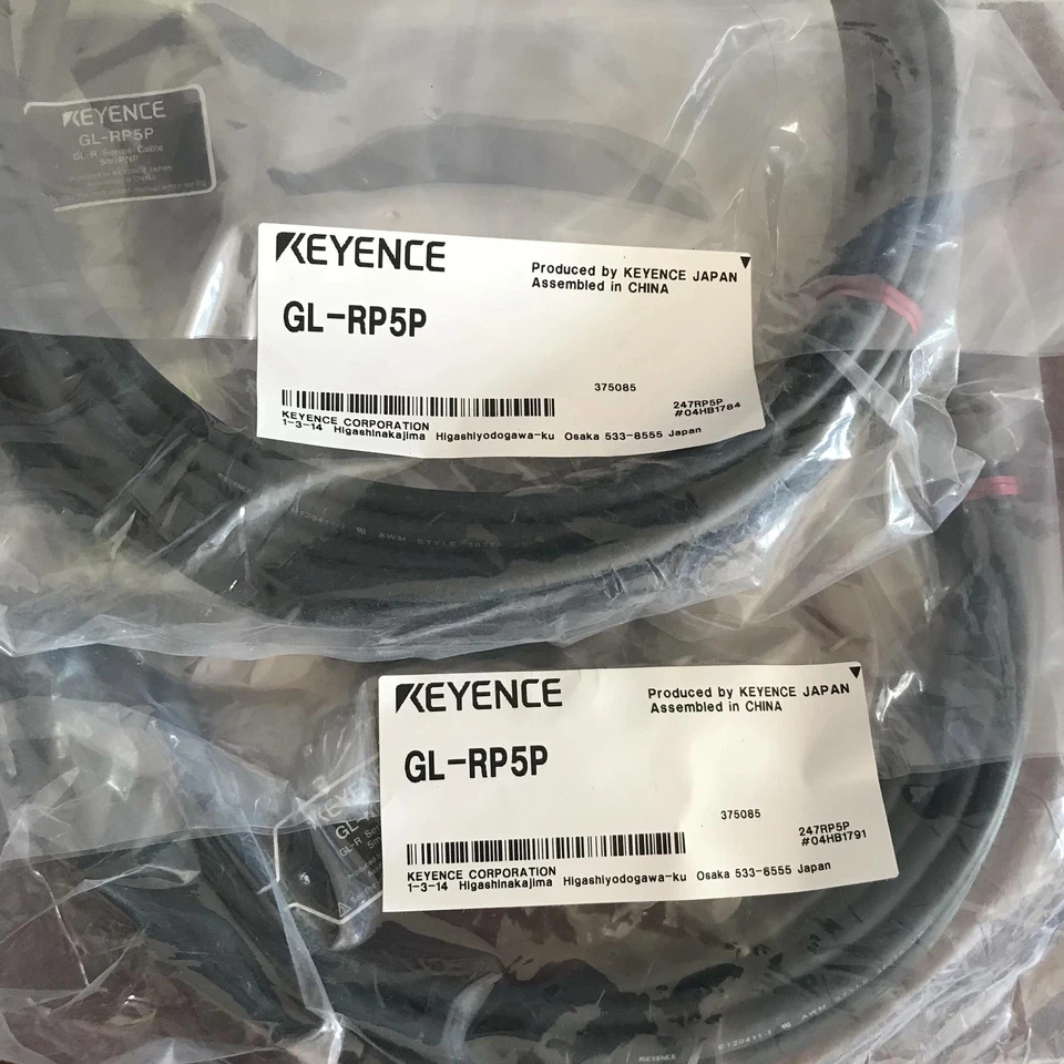 1pcs for KEYENCE Safety Light Barrier Connection Cable Gl-rp5p 5m PNP