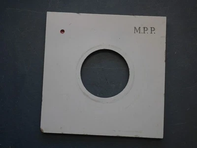 Genuine MPP lens board panel 40mm compur Copal 1 - Great Condition red dot - Image 1 of 4