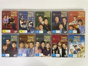 Two and a Half Men Seasons 1 2 3 4 5 6 7 8 9 & 10 DVD Region 4 - Picture 1 of 20