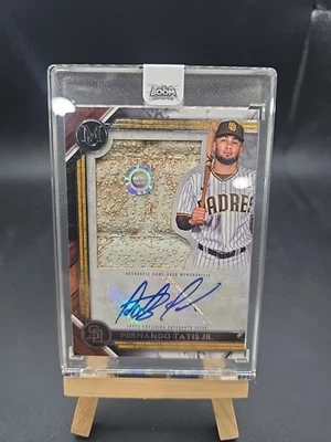 2022 Topps Museum Collection FERNANDO TATIS, JR Base Relic Auto 7/10 S - Image 1 of 2