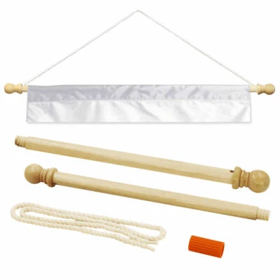 SPORTS FLAGS PENNANTS COMPANY 36 Inch Wood Banner Pole