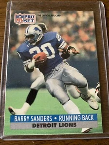 Barry Sanders 1991 Pro Set #502 Detroit Lions HOF - Bild 1 von 2