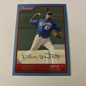 2006 Bowman Blue Kansas City Royals Baseball Card #97 Denny Bautista /500 - Picture 1 of 2