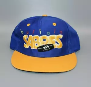 Buffalo Sabres Competitor Logo 7 KIDS Vintage Snapback Cap Hat - NWT - Picture 1 of 4