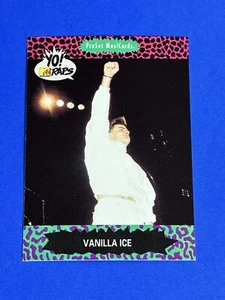 ProSet MusiCards Yo 1991! MTV Raps Vanilla Ice #92 (F) - Foto 1 di 2