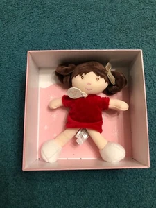 Jolijou Paris Doll My First Santa Doll Rojo (muñeca con coletas de pelo castaño claro - Imagen 1 de 4