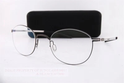 Совершенно новый ic! Оправы для очков Berlin Emiyo графит/жемчуг сделано в Германии 49 мм - Изображение 1 из 4