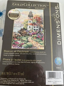 Dimensions Gold Collection Petites Cross Stitch Kit Beacon At Daybreak - Picture 1 of 1