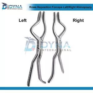 Surgical Rowe Disimpaction Forceps Left/Right Maxillary Lefort Nasal Grasp - Picture 1 of 5