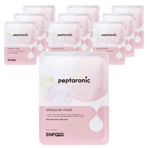 10pcs / SNP PREP Peptaronic Ampoule Mask /No Case Box/Hyaluronic Acid/Hydrating - Picture 1 of 11