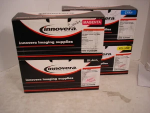 SET OF 4 INNOVERA HIGH YIELD TONER FOR DELL D2660 2K1VC V4TG6 TW3NN 67H2T  - Picture 1 of 1