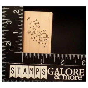 B&J ART Rubber Stamps BOLDERS ROCKS PEPPLES LANDSCAPES SCENERY #T12 - Picture 1 of 3