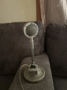 vintage astatic chrome lolipop microphone model # d-104 Works - Zdjęcie 1 z 7