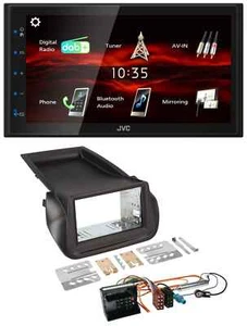 JVC USB Bluetooth MP3 DAB 2DIN Autoradio für Citroen Nemo Peugeot Bipper - Bild 1 von 8