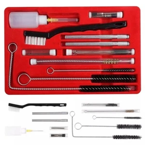 Automotive Spray Paint Gun Cleaning Kit 22pc - Air Brush Cleaner Supplies - Picture 1 of 6
