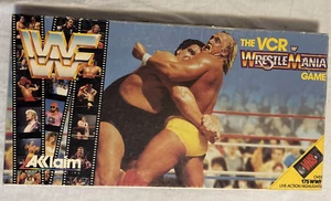 The VCR Wrestlemania Game WWF Akklaim Hulk Hogan Wrestling-(1988) Complete Set - Picture 1 of 11