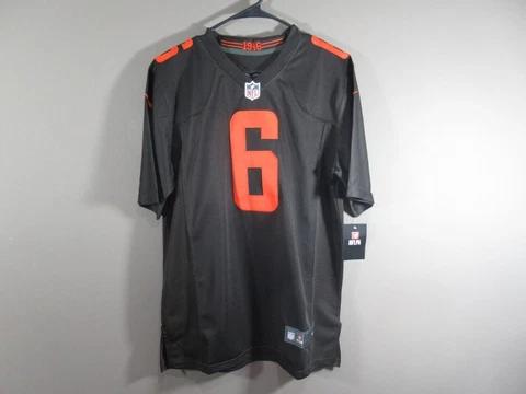 NWT Baker Mayfield #6 Cleveland Browns Game On-Field Jersey Alternate Sz 3XL Cover