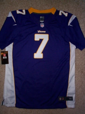 Nike Minnesota Vikings CHRISTIAN PONDER NFL Jersey JUVENTUD NIÑOS NIÑOS NIÑOS (xl Foto 1 de 2