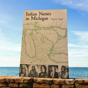 Indian Names in Michigan by Virgil J. Vogel (1986, Paperback) History Culture VG - Picture 1 of 5