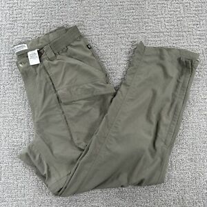 Columbia Pants Extra Large Green Convertible Shorts Zip Off Cargo Pockets Mens