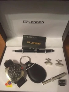 Men’s Watch, Pen & Tie pin/Cuff links Set - Great Christmas Present/Gift1 - Picture 1 of 3