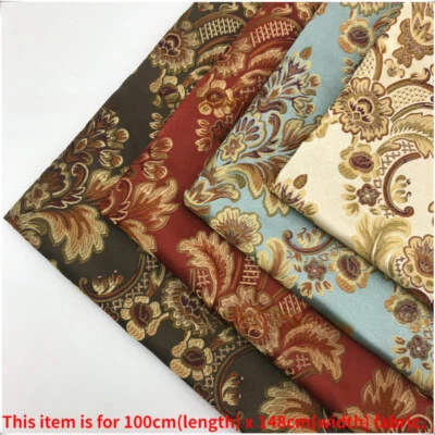 Barock Jacquard Brokat Stoff für Stuhl Kissen Tablecolth Polster - Bild 1 von 4