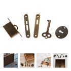  2 Sets Wooden Box Hardware Accessories Zinc Alloy Safe Lock Replacement