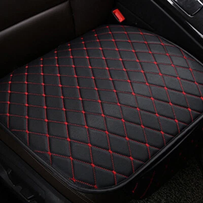 Cojín de cuero PU para asiento delantero de camión coche alfombrilla cubierta protector accesorios para automóvil Foto 1 de 4