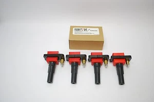SUREFIRE for SUBARU IMPREZA WRX STi TURBO LEGACY GTB FK0140 UPRATED COILPACK set - Picture 1 of 5
