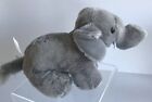 Soundprints Gray Elephant Plush 7” From Trunk Up To Tush Stuffed Animal Plush