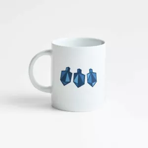 Joan Anderson 12-oz. Dreidel Hanukkah Mug Brand New with Tags! - Picture 1 of 3