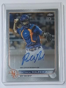 Patrick Mazeika RC 2022 Topps Chrome Auto #RA-PM - Picture 1 of 2