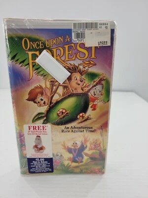 Once Upon a Forest Clam Shell (VHS, 1993) NEW - Image 1 of 2