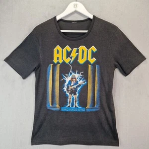 Vintage 1986 AC/DC Who Made Who Tour T-Shirt Herren Small Faded Black Band - Bild 1 von 10