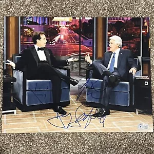 11x14 Jerry Seinfeld & Jay Leno signiertes Autogrammfoto - Beckett BAS COA LOA - Bild 1 von 3