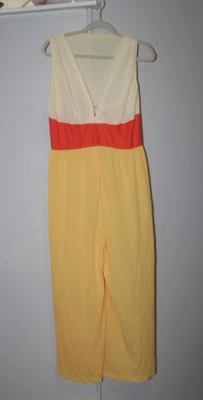 De colección Para Mujer Gossard Artemisa Naranja y Amarillo Ropa de Dormir Jersey Estilo Grande 6006 Foto 1 de 4