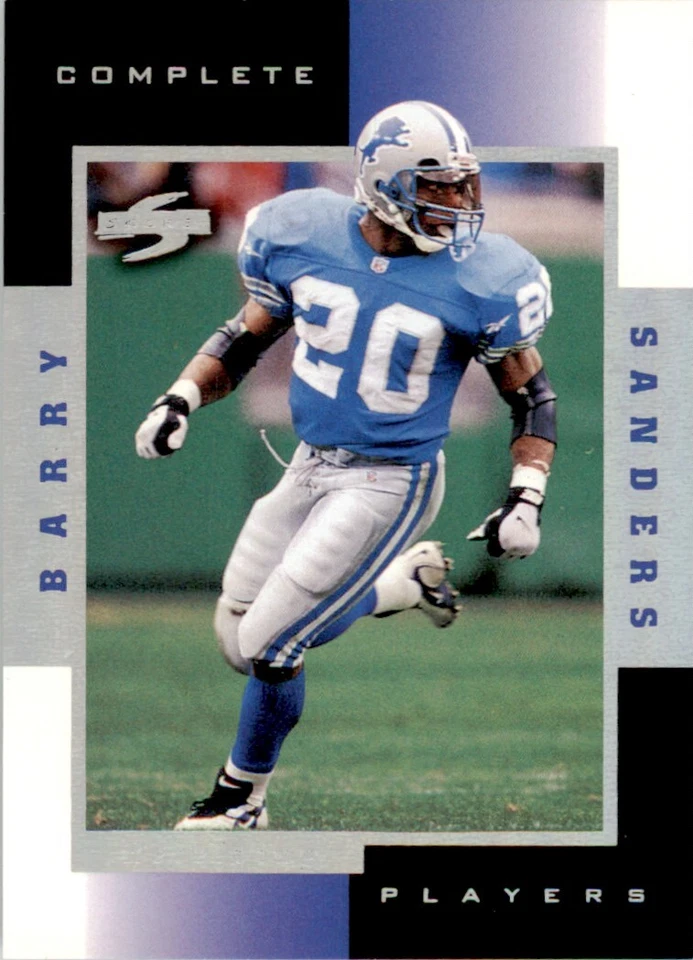 1998 Score Complete Players #8B Barry Sanders - Image 1 of 2