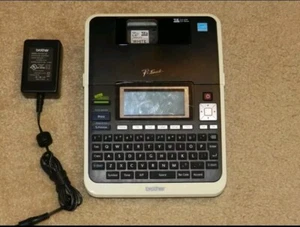 Brother P-Touch PT-2730 Label Printer Electronic Labeling System W/ AC ADAPTER - Picture 1 of 1