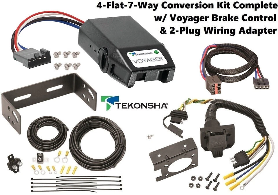 Ford Windstar Tekonha 1995-2003 conversión de 4 vías planas con control de freno Voyager Foto 1 de 1