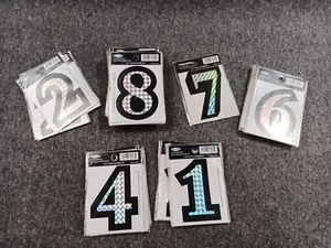 ROADPRO 2" x 3" Prism Face Waterproof Weather Resistant Letter Numbers - Picture 1 of 6