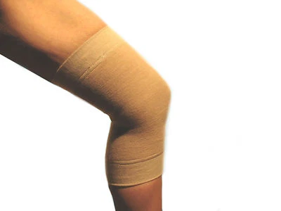 VETRINA DEL BENESSERE GINOCCHIERA IN LANA -S- Fascia Elastica-Termica per Ginocchio e Gomito