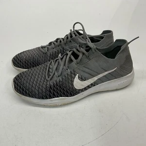 Nike Free TR Flyknit 2 Women's Running Shoes Gray Trainers 904658-007 Size 9 - Picture 1 of 14