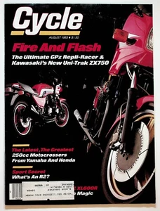 1983 August Cycle Motorcycle Magazine Kawasaki GPz750 Honda XL600R Can-Am RR250 - Picture 1 of 7
