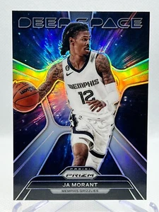 JA MORANT 2023-24 Panini Prizm Basketball #8 Deep Space SILVER PRIZM Insert - Picture 1 of 2